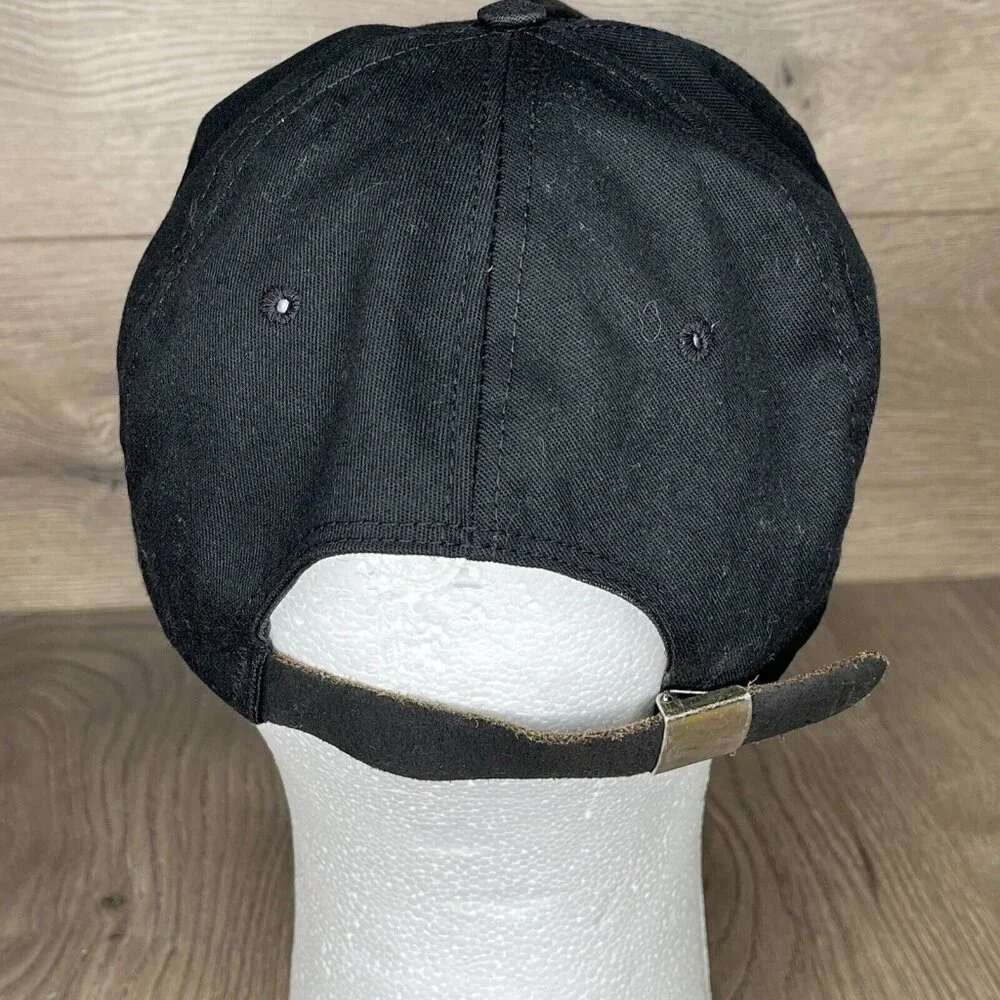 Harley-Davidson Motorcycle Strap Back Embroidered Hat - USA Made Ball Cap - Picture 5 of 12